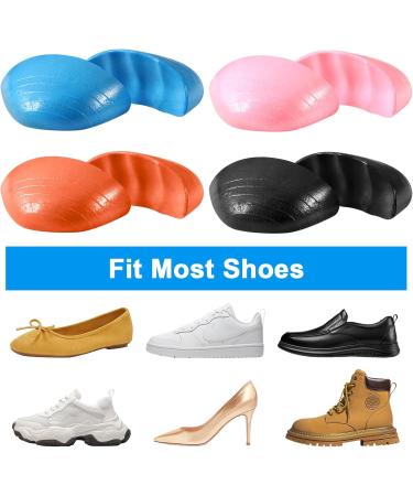 4 Pairs Big Shoe Fillers - Toe Cushions to Fit Loose Shoes Prevent Heel Slipping for Men & Women - Perfect for Boots Casual & Sports Shoes - Buy Online on GoSupps.com