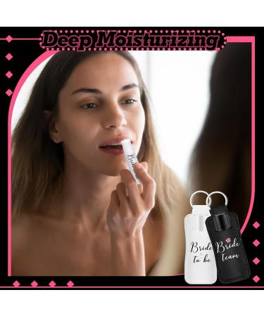 24 Pcs/12 Set Bride and Bridesmaid Lip Balm Gifts Bulk 11 Pack Black Bridesmaid Themed 1 Pcs White Bride Themed Each One Has 1 Pouch Bachelorette Party Supplies Wedding Gifts - Buy Online on GoSupps.com