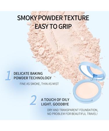 1 Piece Makeup Powder Face Powder Compact Magic Minerals Face Powder Collection Pressed Powder Translucent foundation powder full coverage Under Eye Setting Powder Ivorywhite 1 piece - Buy Online on GoSupps.com