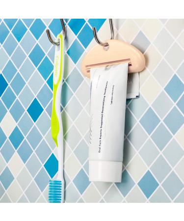 8 Pieces Toothpaste Tube Squeezer Dispenser Clips - Bathroom Essentials (Yellow Gray Blue White) - Buy Online on GoSupps.com