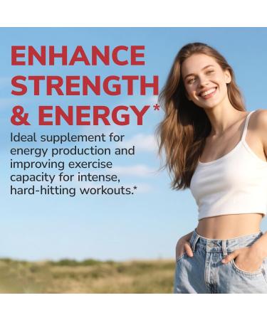 Creatine HCl Capsule 750mg High Absorption Creatine Hydrochloride Endurance Strength Fast Absorbing No Load No Bloat Monohydrate Micronized Alternative Once Daily 90 Capsules 90 Count (Pack of 1) - Buy Online on GoSupps.com