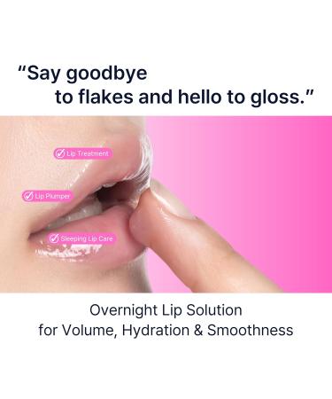 Perfect Sleep Lip Collagen 0.50fl.oz Intensive Collagen Lip Sleeping Mask Infused with Peptides Rice Protein & Willow Bark Extract for Overnight Plumping Repairing & Smoothing Korean Lip Treatment - Buy Online on GoSupps.com