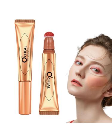 LINGJIONG Liquid Foundation Wand Contour Stick Highlighter Highlighter with Natural Matte Finish Brightening & Shading Pencil for Women Lingjiong