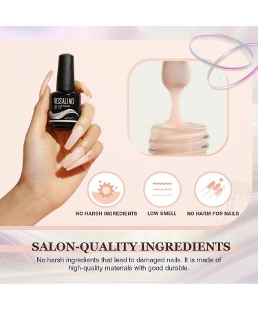 Rosalind Nail Extension Gel - Naked Pink 15ml Builder Gel for Quick Nail Art & DIY Extensions - Buy Online on GoSupps.com