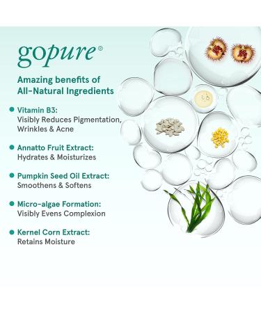 goPure 10% Niacinamide Serum Booster for Reducing Redness and Discoloration - 1 fl oz - Buy Online on GoSupps.com