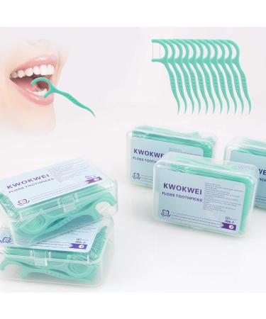 Kwokwei 300-Piece Toothpicks Set with Plastic Handle Essential Dental Flicks for Families & Hotels Travel-Friendly Tooth Picks - Buy Online on GoSupps.com