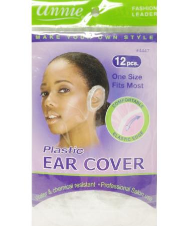 Annie Plastic Ear Cover 24 Pcs One Size Fits Most 4447
