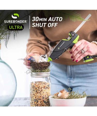Surebonder Auto Shut Off Hot Glue Gun DT-360F | Dual Temperature | 1.5X Power | Easy-Adjust Temp | Ultra Series - Buy Online on GoSupps.com