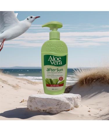 After Sun Lotion with aloe vera cooling and moisturizing aftersun care for sundamaged skin 300 ml aftersun gel for women men and children - Buy Online on GoSupps.com