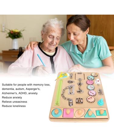 Dementia Best Busy Boards - Anxiety Relief Relax Sensory Activity Board with Ample Fun Activities - Buy Online on GoSupps.com