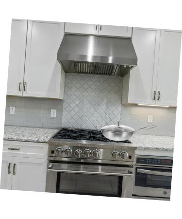 OUNONA Honeycomb Wok Non Stick Cooking Utensils Griddle Baking Pans Roasting Pan Non Stick Fry Pan Work on Induction Stove Wok Non Stick Wok Stainless Steel Handle Chinese Style - Buy Online on GoSupps.com