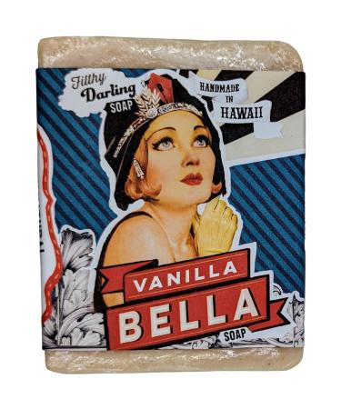 Filthy Farmgirl Vanilla Bella All Natural Soap Bar White 5 Ounce 1 Count