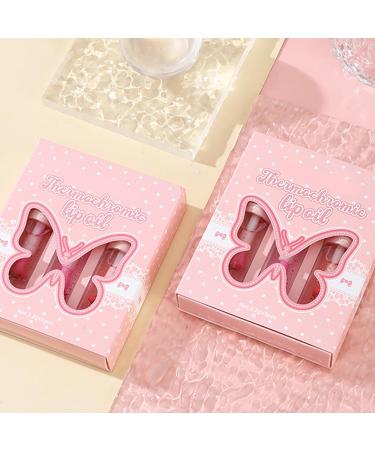  Bkljkf Color-changing moisturizing lip oil sheer volume with a color-shifting effect long-lasting nourishing makeup gift idea for mom girlfriend wife - Buy Online on GoSupps.com