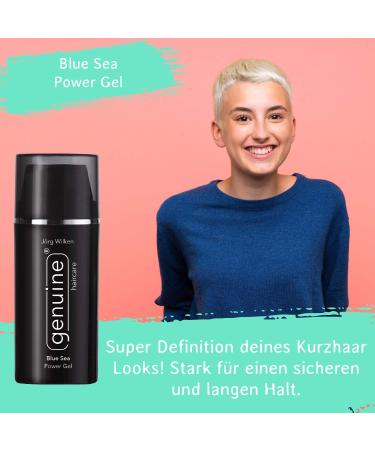 Blue Sea Energy Gel Powerful Gel Perfect for Wet Look Super Definition for Short Hairstyles Genuine Haircare - Buy Online on GoSupps.com
