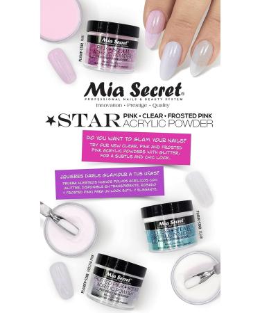 Mia Secret Acrylic Powder Star Frosted 2 oz - PL430-FP | High Quality Nail Product - Buy Online on GoSupps.com