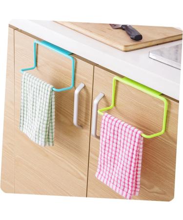 Hohopeti Wall Towel Rack Towel Bar Towel Hanger Towel Racks Clothes Hanger Sundries Hanging Multipurpose Medium Blue - Buy Online on GoSupps.com
