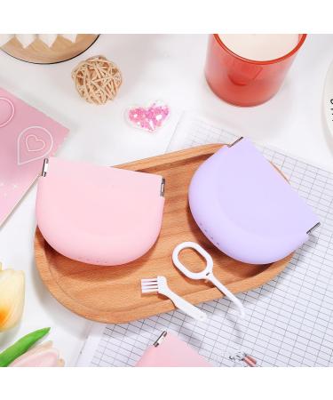JECOMPRIS Silicone Retainer Case | 4-Part Slim Aligner Etui with Ventilation Holes | Cute & Easy Travel Storage for Retainers - Buy Online on GoSupps.com