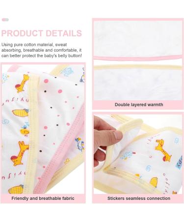 EXCEART 3pcs Baby Belly Band - Newborn Essentials Umbilical Cord Navel Belt - Infant Belly Band (Random Color) - Buy Online on GoSupps.com