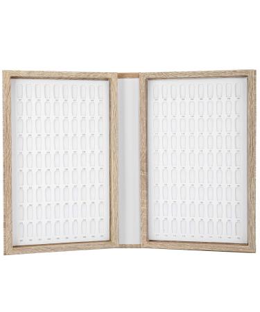 Color Card Book For Storage Easy To Carry Homemade And Practical Nail Tip Display Book Easy To Disassemble Beauty Salon for Home Salon Shop Manicure Store Dark color