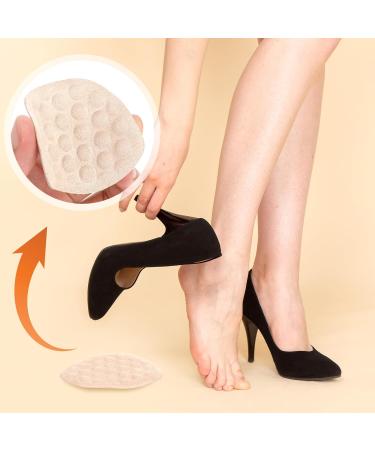 Metatarsal Pads for Women - 3 Pairs Non-Slip Gel Cushion Inserts for High Heels - Soft Foot Cushions Relieve Pain - Buy Online on GoSupps.com
