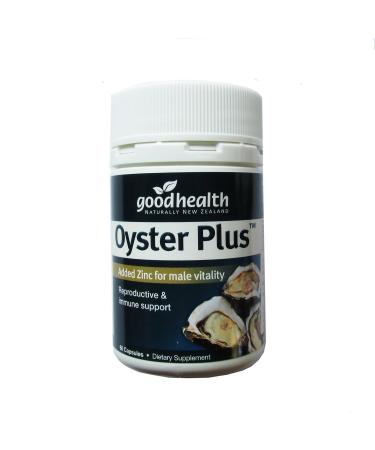 Oyster Plus Zinc and Taurine Marine Nutrient 60 Capsules Health and Vitality Dietary Supplement