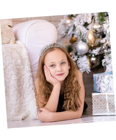 Mikinona Headband Jewelry Birthday Hair Accessories Birthday Headbands for Adults Birthday Rhinestone Headband Rhinestone Headband for Birthday Women's Zinc Alloy Props Three-dimensional - Buy Online on GoSupps.com