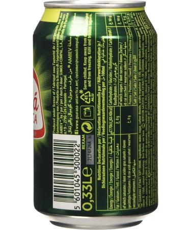 Antarctica Guarana Original do Brasil Original Guarana from Brazil Refreshing drink with an unforgettable taste 24 x 33 cl +Italian Gourmet Polpa 400 g - Buy Online on GoSupps.com