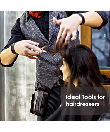 Shop Aimike 6 Hair Clips - No Trace Silicone Tape Hairdresser Clips for Thick & Thin Hair - Ideal for Styling & Cutting - Buy Online on GoSupps.com