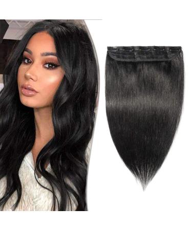 SEGO Clip in Extensions Hair Extensions Remy Human Hair 7A One Piece Hairpiece 100% Human Hair Straight