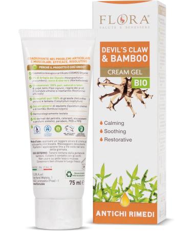 Flora Cosm Harpagophyte & Bambu Gel 75ml Organic - 100g - Buy Online on GoSupps.com
