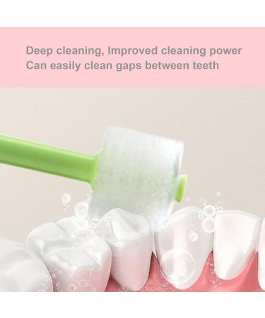 HDKAJL 360 Nano Toothbrush Set - 2 Soft Bristles 10 000 Cleaning Bumps Ergonomic Handle Gentle on Gums - Ideal for Adults - Buy Online on GoSupps.com