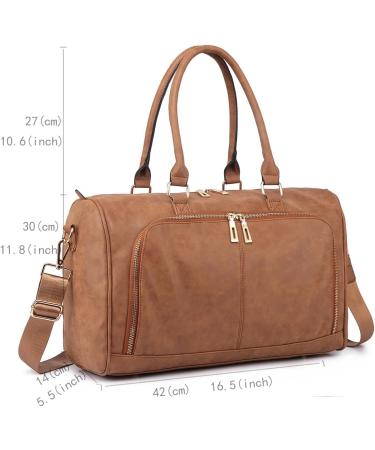 Miss Lulu 4PC Baby Diaper Bag Set - Big Waterproof Hospital Wrap & Insulated Changing Pad - Brown - Buy Online on GoSupps.com