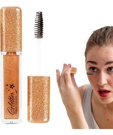 Sparkly Mascara | 0.21 Oz Waterproof Long Lasting Shiny Diamond Mascara Thickening Dazzling Lash Makeup for and Wedding Sritob 3 - Buy Online on GoSupps.com