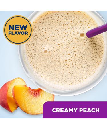 Ensure Max Protein Nutrition Shake  with 30g of Protein  1g of Sugar  High Protein Shake  Creamy Peach  11 fl oz - Pack of 12 - Buy Online on GoSupps.com