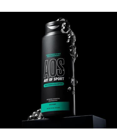 Art of Sport Men s 2-in-1 Body Wash and Shampoo with Charcoal Activated Eucalyptus Fragrance Made for Athletes Victory Scent 16 fl oz (Pack of 2) - Buy Online on GoSupps.com