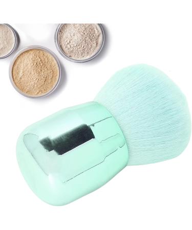Verdant Touch Foundation Brush Foundation Loose Powder Brush Portable Travel Makeup Tool Simple Elegant Soft Hair Cosmetic Brush Green - Buy Online on GoSupps.com