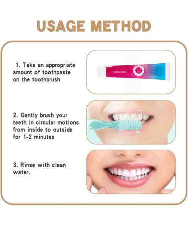 Baking Soda Toothpaste Oral Care 2024 New Baking Soda Toothpaste Teeth Whitening Toothpaste Baking Soda Deep Cleaning Fresh Breath Stain Removal Protect Teeth (3 Pcs) - Buy Online on GoSupps.com
