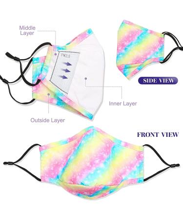 Cloth Face Cover Washable Reusable for Women - Cotton Face Mask Covering with Nose Wire (Xk1 universe  Galaxy)1 A Universe  Galaxy - Buy Online on GoSupps.com