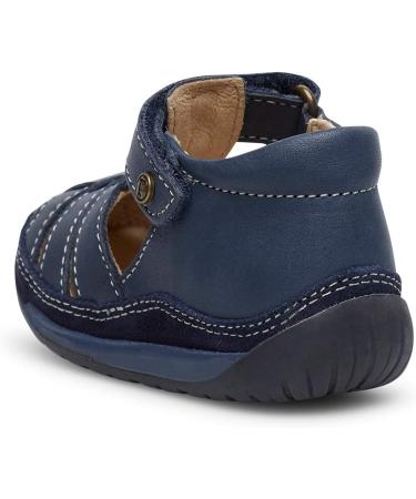 Falcotto Laguna VL Closed-Toe Fisherman Leather Sandals - Blue (Size 3 UK) - Buy Online on GoSupps.com
