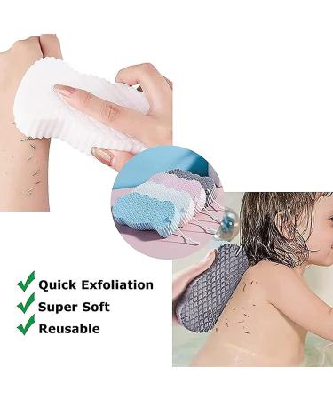 Fitmedify Skin Sponge Super Peeler - Callus and Dead Skin Remover (4pcs White Pink) - Buy Online on GoSupps.com
