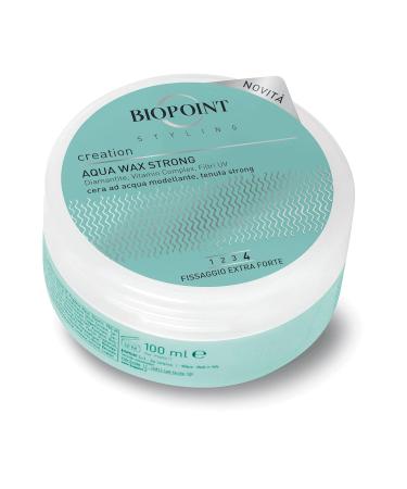 BIOPOINT Aqua Wax Strong Edition - Extra Strong Hold Hair Wax 3.3 Fl Oz | Italian Import Styling Product - Buy Online on GoSupps.com