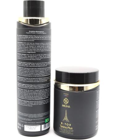 SOLINA B-TOX Tanino Plus | R ducteur de Volume Au Miel Prot ine de Soie et Huile de Ricin | Brillance et Douceur | 1000 ml - Buy Online on GoSupps.com
