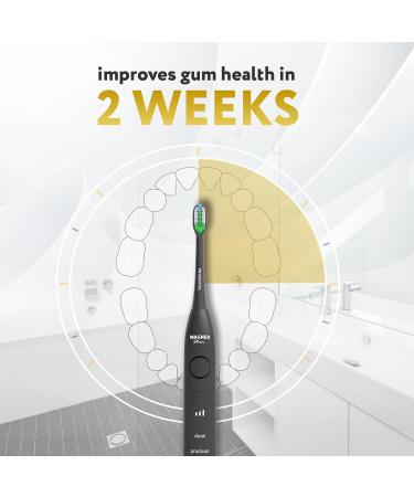 Wagner Stern ProDental Electric Toothbrush - 5 Modes 3 Intensity Levels 8 Dupont Bristles Premium Travel Case - Black | International Shipping Available - Buy Online on GoSupps.com