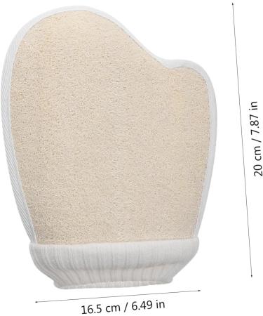 Beaupretty Exfoliating Bath Brush Set - 2pcs Body Scrubber & Loofah Pads for Ultimate Skin Care - Buy Online on GoSupps.com