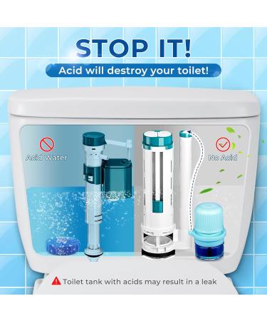 1800 Flushes Toilet Bowl Cleaner - Long-Lasting Automatic System for Sparkling Clean Toilets | International Shipping Available - Buy Online on GoSupps.com