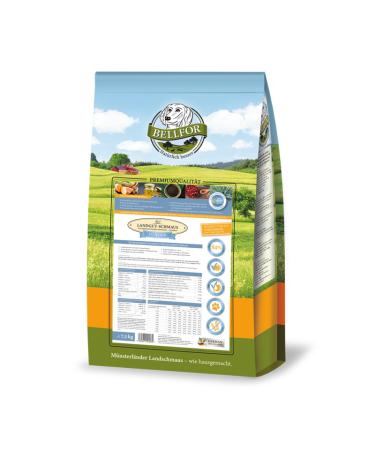 Bellfor - Dry food for puppies - Landgut-Schmaus Junior, grain-free, with insect protein - Hypoallergenic food for dogs (7.5)