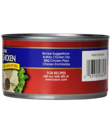 Tyson Chunk Chicken Breast 12.5oz Cans - Pack of 12 | Premium Quality | Ready-to-Eat Protein Source - Buy Online on GoSupps.com