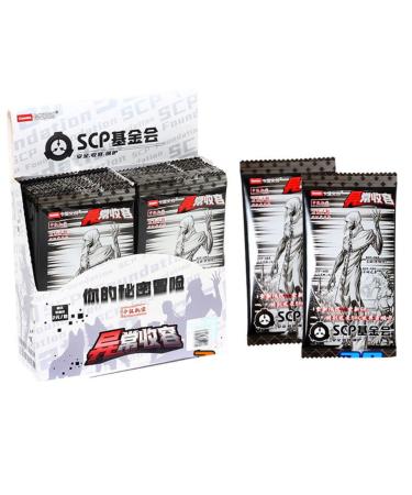 SCP Foundation White Pack Trading Cards Collection Special Containment Procedures Confidential File Breach