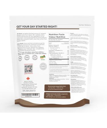 VORST Organic Ashwagandha Powder 2640mg With Cacao | 600g | Stress Relief & Energy | Low Carb & Calorie | Superfood Supplement | Hot Chocolate Mix | Root Powder for Drinks | Gluten-Free & Keto | For Men & Women - Buy Online on GoSupps.com