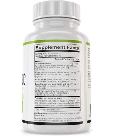 Tendon Medic | Natural Dietary Supplement for Joint & Tendon Pain Relief | 90 Capsules for Exercise & Therapy Support - Buy Online on GoSupps.com